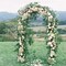 Adjustable Arbor Metal Garden Arch Trellis for Garden or Wedding Decor